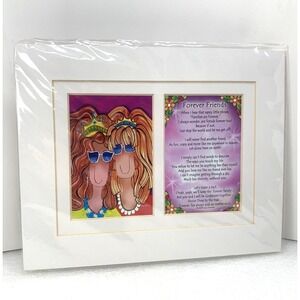 Suzy Toronto Tingle Heart‎ Forever Friends Art Print 10x8